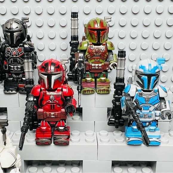 Star Wars Heavy Infantry Mandalorian Custom Minifigures Lot of 8 - Picture 3 of 6